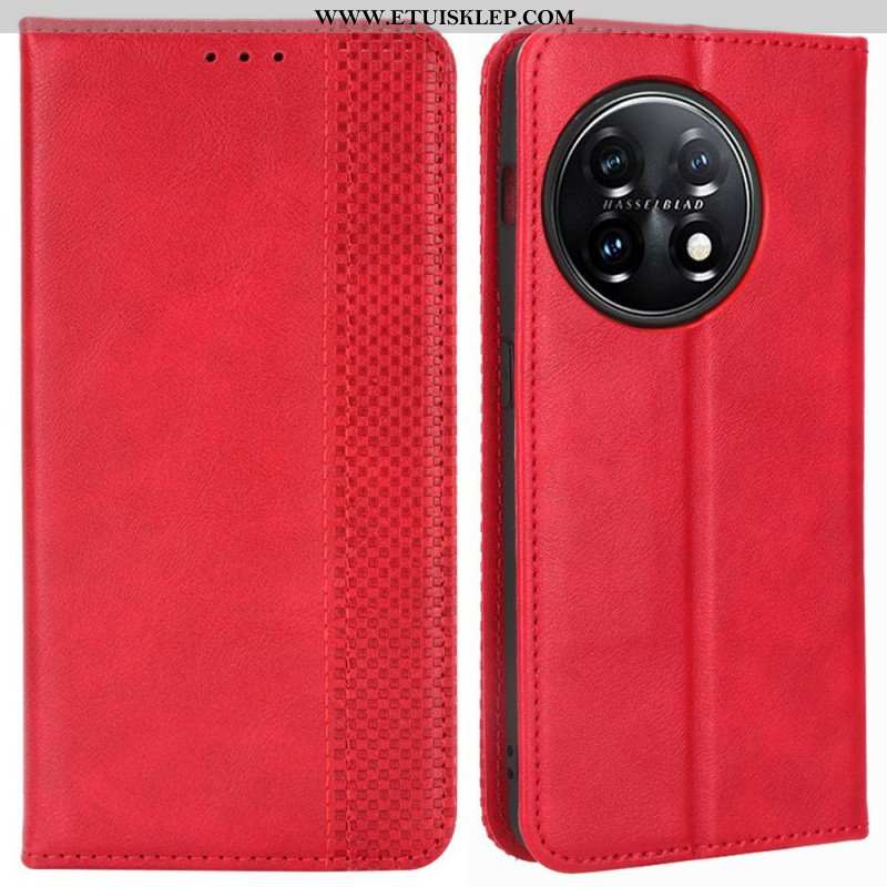 Etui Na Telefon do OnePlus 11 5G Etui Folio Stylizowany Skórzany Styl